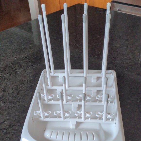 White Dish Drying Rack - Picture 1 of 3